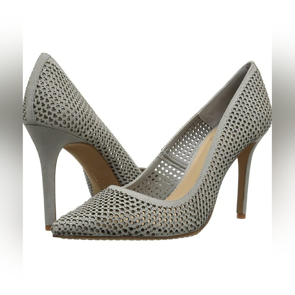 Vince Camuto Women's Sarritah Heeled Sandal, Cloudy Gre